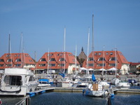 Der Hafen von Wiek